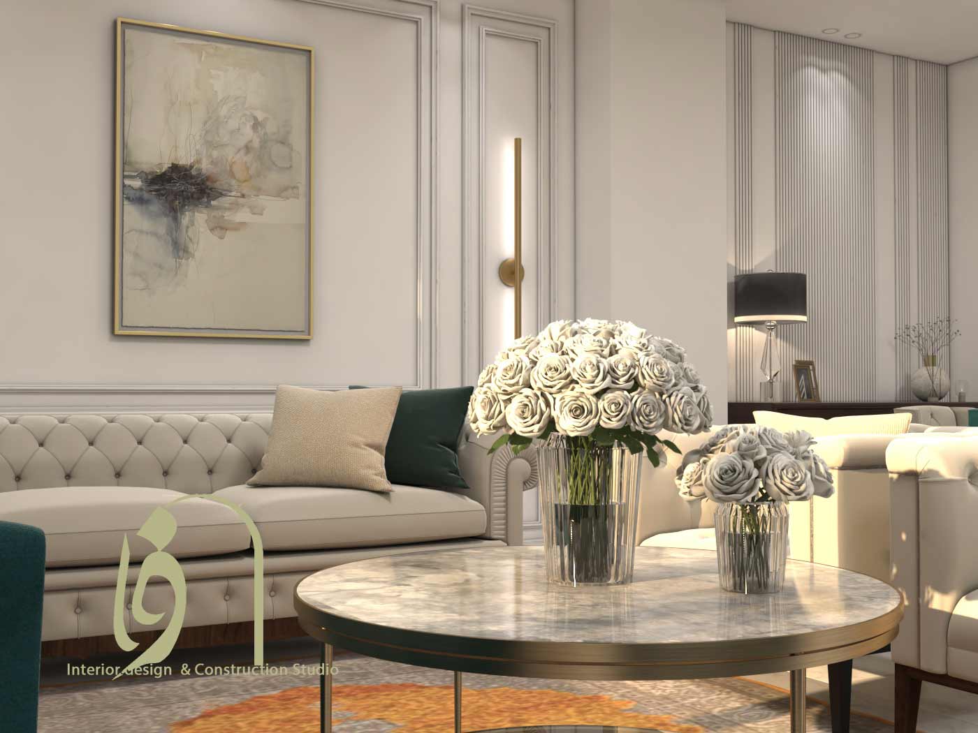 طراحی داخلی به سبک نیوکلاسیک